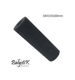 Balystik silencer foam 34x15x100mm