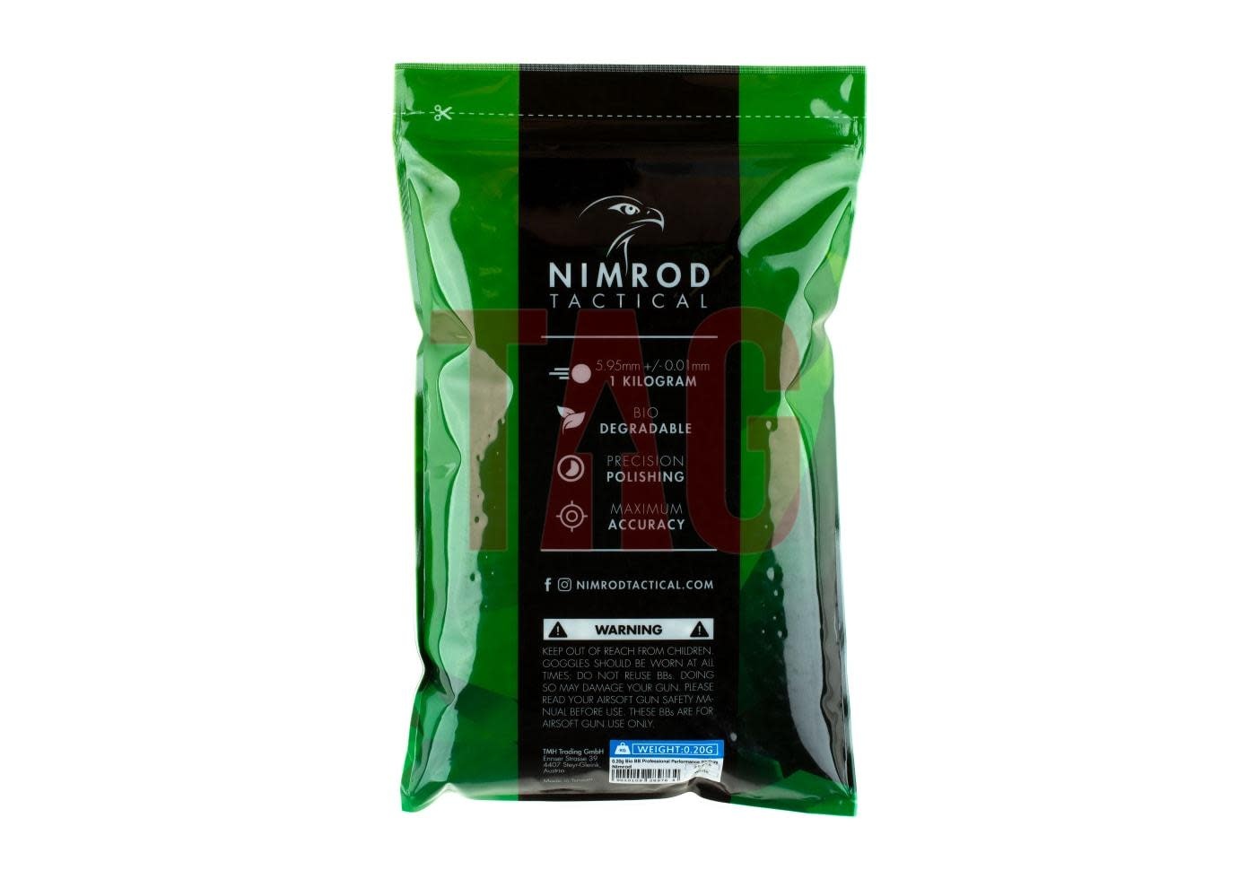 nimrod 0.20g Bio BB Professional Performance 5000rds