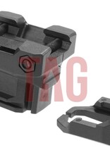 Strike Industries Stacked Angled Grip with Cable Management System for Picatinny Rails
