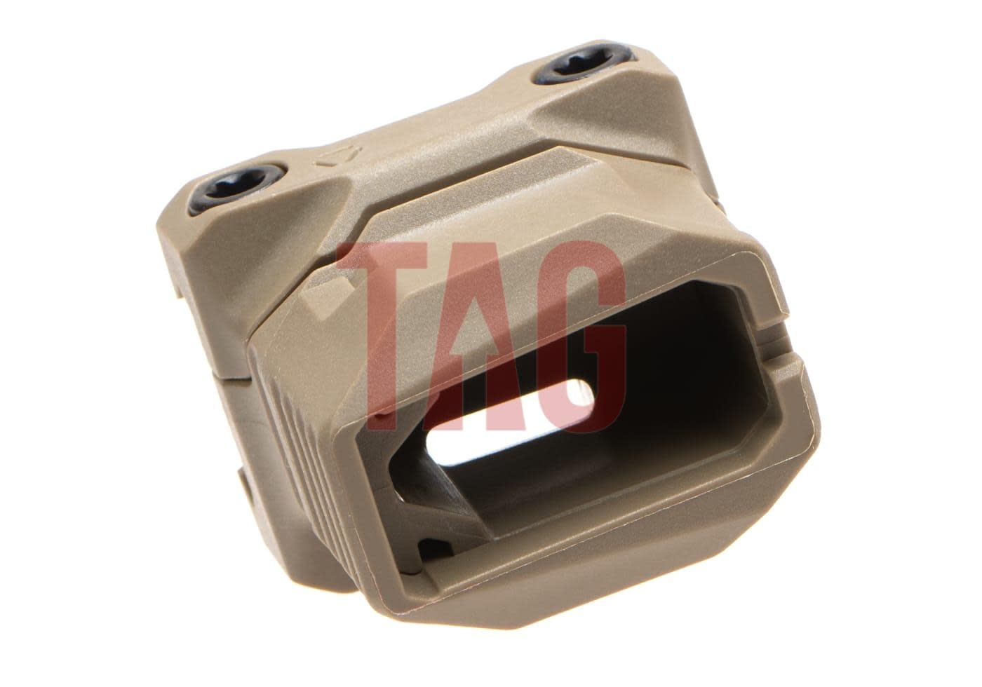 Strike Industries Stacked Angled Grip with Cable Management System for Picatinny Rails Dark earth