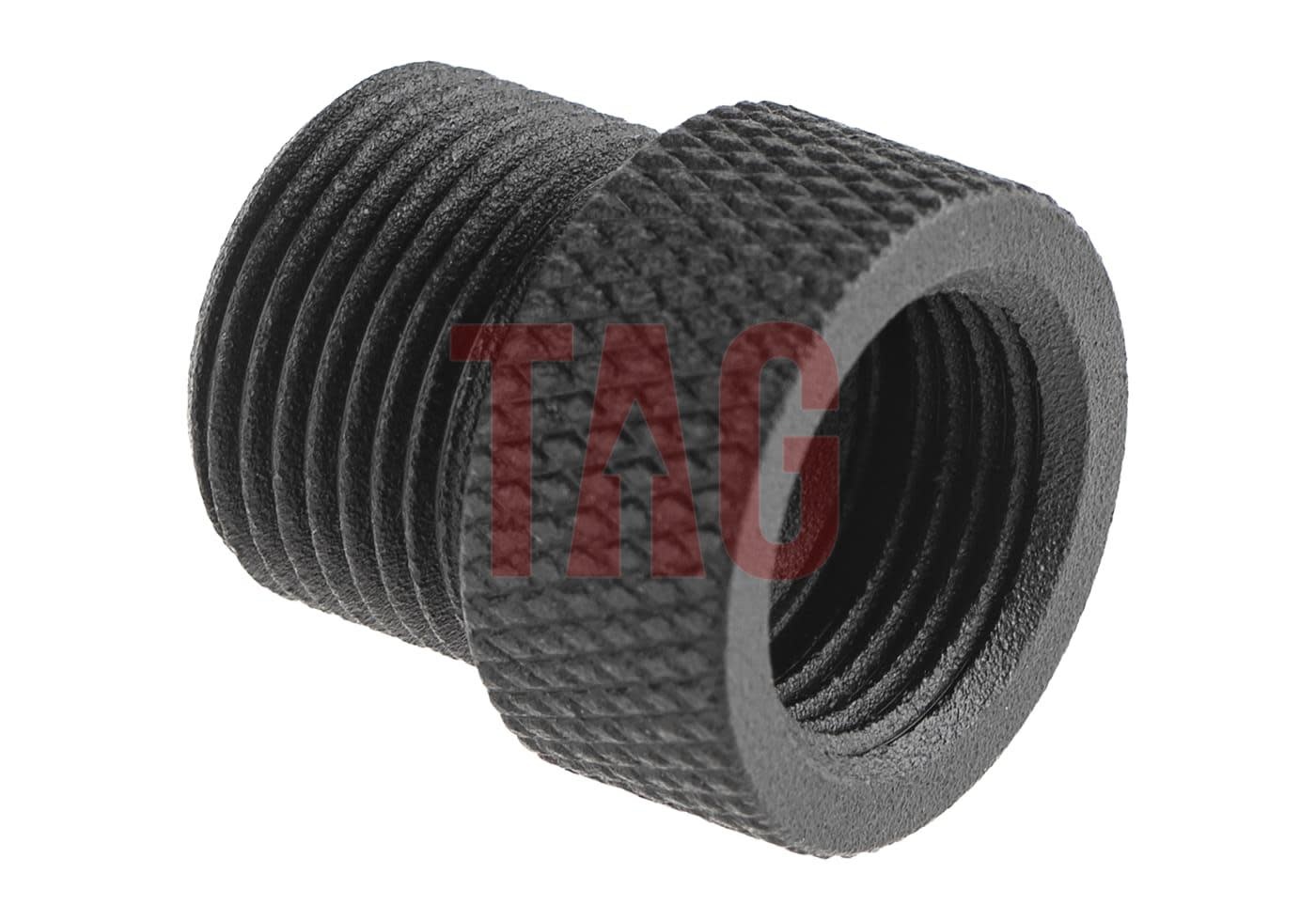 G&G  Adapter von 12 mm Innendurchmesser auf 14 mm Außendurchmesser