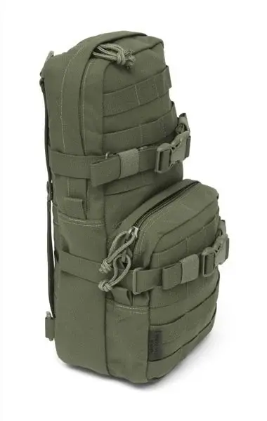 Warrior Assault Systeem Copy of Elite Ops Black Cargo Pack with Hydration (WATER) Pocket/Compartment (Black)