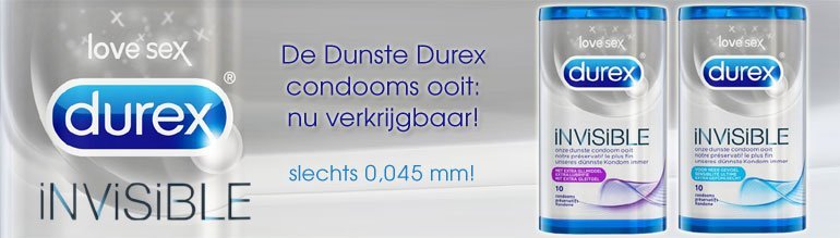 Durex Invisible Dunste condooms
