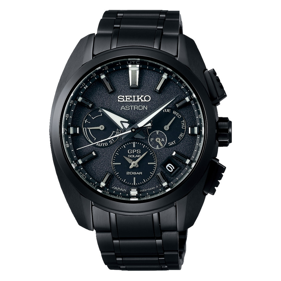 Seiko - Seiko Astron - WATCH - SSH053J1 - Silver and Black - Brunott Jewelry