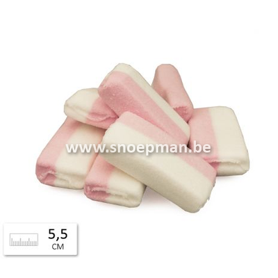 Koop je  wit roze marshmallows  Confiserie à l'Ancienne bij snoepman