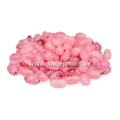 Rood roze Jelly Beans met aardbeismaak