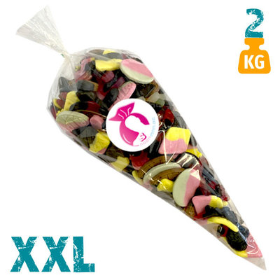 XXL snoepzakmix van 2 kg met Bubs