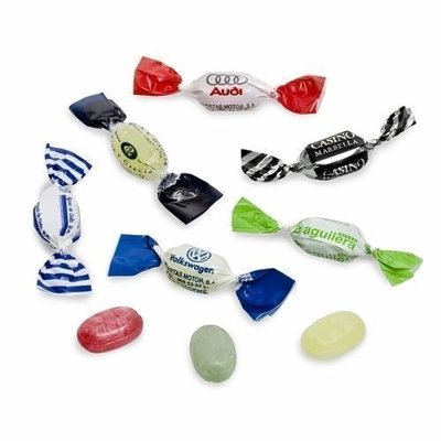 Dubbele twist snoep 3,3 gr