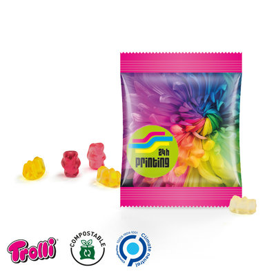 Trolli Gummibeertjes zakjes bedrukt 7 gr.
