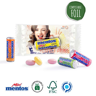 Mini Mentos in composteerbare verpakking medium