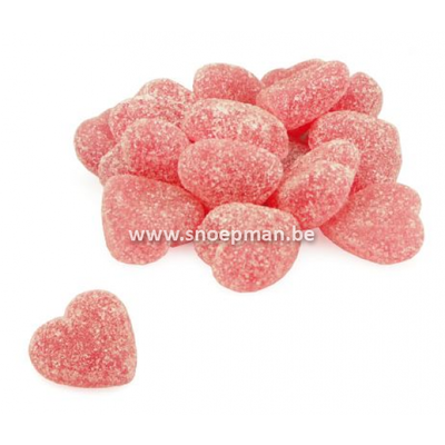 Haribo frambozen hartjes - 1 kg