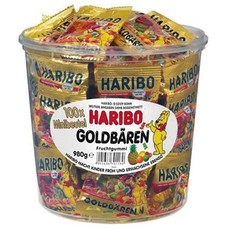 Haribo uitdeelzakjes goudberen-100 st