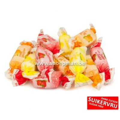 De Bron De Bron suikervrij snoep - Fruit toffees - 1 kg