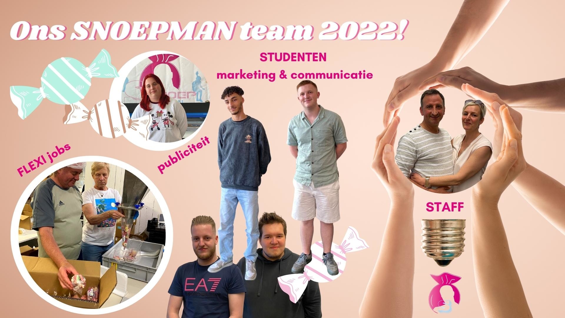 De krachten achter team Snoepman!