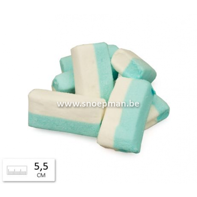 Wit-blauw marshmallows kopen