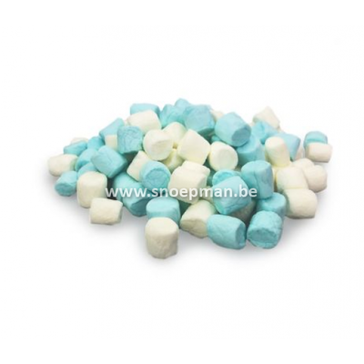 Mini marshmallow blauw wit bestellen online!