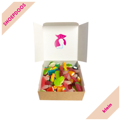 Snoepdozen met olie mix als bedrijfsgeschenk