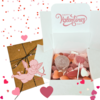 Valentijn snoep box met label Candy Crush