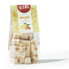 Zakje nougat limoncello- 150 gram