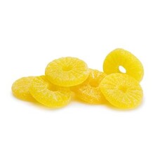Schijven ananas snoep