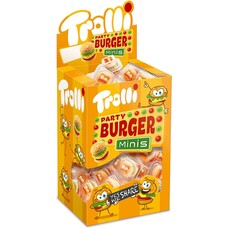 Trolli hamburger snoep in puntzakje of per doos