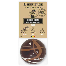 Chocolade bol met marshmallows - 12 zakjes
