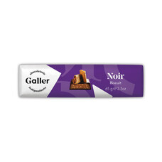 Galler pure chocolade reep biscuit 65 gram  - 24 repen