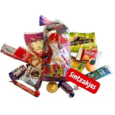 Klein Sinterklaas snoepzakje- 215 gram
