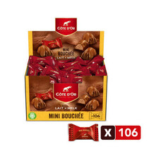 Côte d'or bouchée met melkchocolade 1kg - 106 stuks