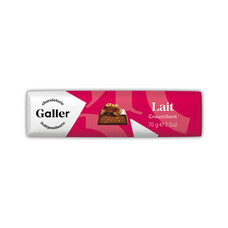 Galler chocolade reep Crispy milk  70 gram - 24 repen