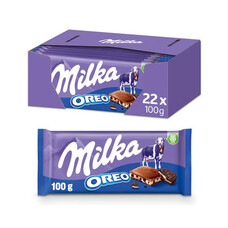 Milka Oreo reep 100 gram - 22 repen