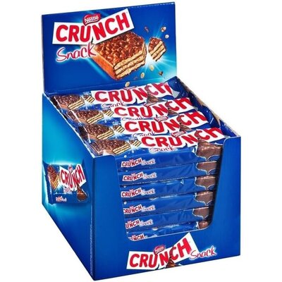 Online Nestle crunch reep met chocolade 30gr betellen!