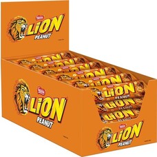 Lion peanut chocoladereep 41gr - 24 repen