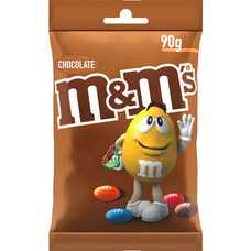 zakje m&m's choco 16 stuks- 90gr