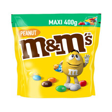 Zak m&m's geel 18 stuks - 400 gr.