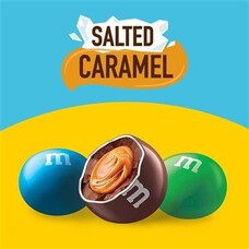 m&m's zak met gezouten karamel -  9kg