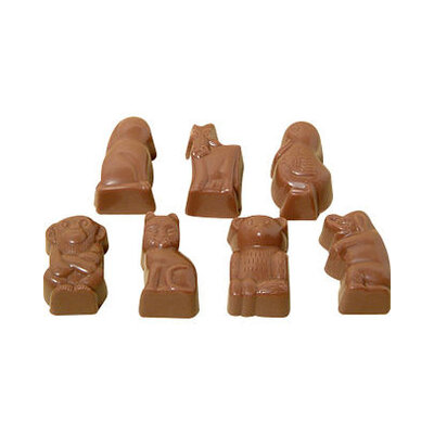 Koop de chocolade figuurtjes van Du Barry melkchocolade online!
