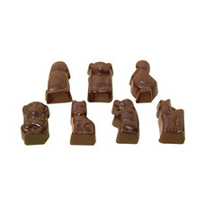 Du Barry chocolaterie figuren puur praline - 1.75kg