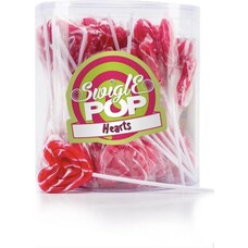 Swigle Pop hartjes lolly- 12 gram