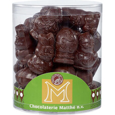 Paasfiguren pure chocolade- 500 gram