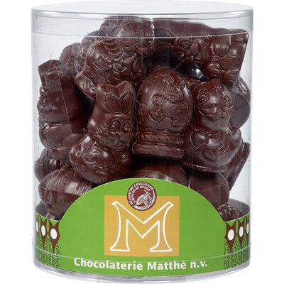 Koop paasfiguren pure chocolade per 500 gram!