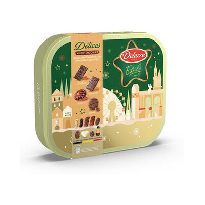 Delacre koekjes chocolade Ster Delice 485gr - 7 stuks online bestellen!