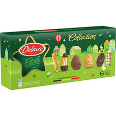 Delacre koekjesdoos kerst Ster Collection 140gr - 8 stuks