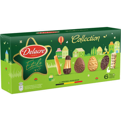 Delacre koekjesdoos kerst 140gr - 8 stuks kopen!