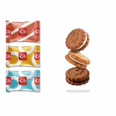Koekjes met creme ertussen 120 stuks/doos