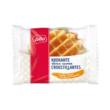 Lotus krokante wafeltjes 18gr - 2x60 stuks