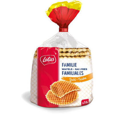 Zachte vanillewafels Lotus 450gr - 8 stuks kopen!