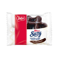 Lotus wafels met chocolade 33gr - 48 stuks