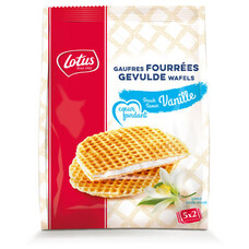 Lotus gevulde wafel vanille - 8 x (5x2 st)