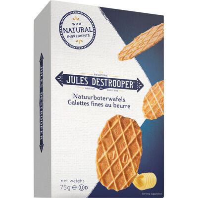Jules Destrooper boterwafels 75gr - 14 stuks online bestellen!